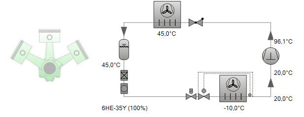 کمپرسور بیتزر 35 اسب رفت و برگشتی مدل 6HE-35Y