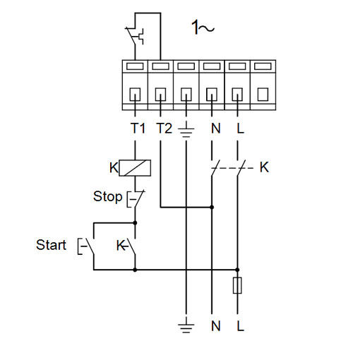 خرید پمپ سیرکولاتور خطی گراندفوس تکفاز UPS 32-120 F 