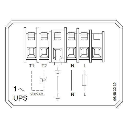 خرید پمپ سیرکولاتور خطی گراندفوس UPS 50-185 F