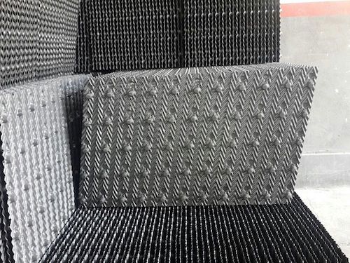 پکینگ برج خنک کننده دکمه ای (شانه تخم مرغی )