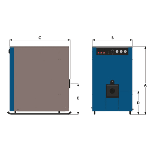 خرید هیتر گازی استخر امرالد P125