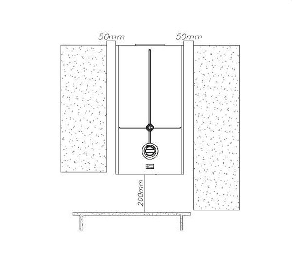آبگرمکن دیواری بوتان مدل b3118