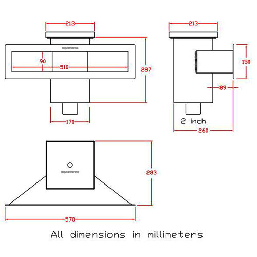 اسکیمر استیل دسترسی از بالا مدل UA510G