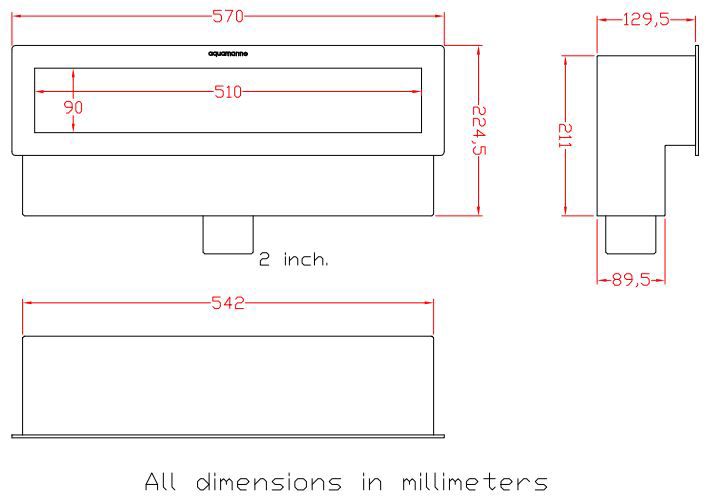 اسکیمر استیل دسترسی از روبرو مدل FA510G