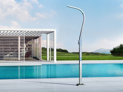 دوش کنار استخر آکوامارین مدل آزالیا