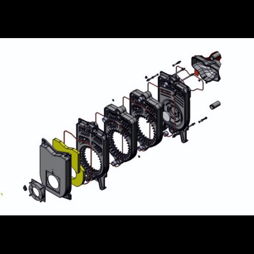 دیگ چدنی شوفاژکار 6 پره سوپر 300 پلاس