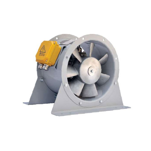 فن آکسیال دمنده سیلندری تخلیه دود مدل DASH-NN2.2-2T-400-F300