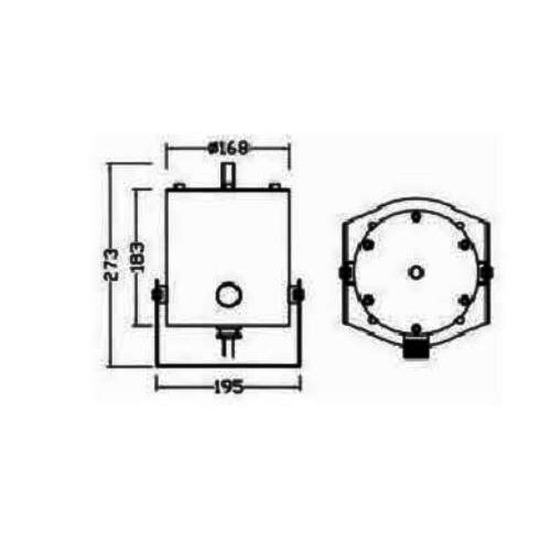 خرید چراغ استخر هایپرپول مدل F-02m