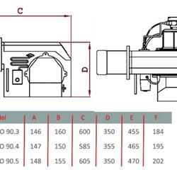 مشعل گازوئیلی گرم ایران GNO90/5