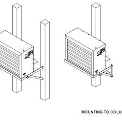 یونیت هیتر آب گرم ساراول 900 دور مدل 1SUHW2-250