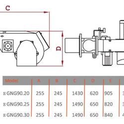 مشعل گازوئیلی گرم ایران GNO90/25
