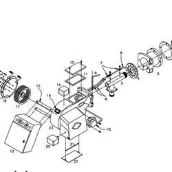 مشعل گازسوز هوفمات مدل SG3NZG / 2