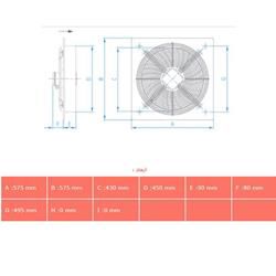 فن دمنده قاب دار ایلکای مدل VIK-4ST4T