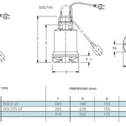 پمپ کف کش لوارا مدل DOC 7 