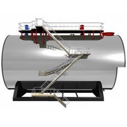 دیگ آب داغ آذر دما گستر دو کوره H.ADS11000