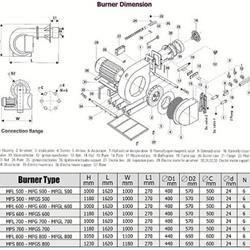مشعل گازوئیلی کاوه MFL800