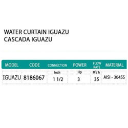 آبنما هایپرپول مدل IGUAZU