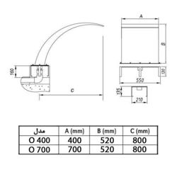 آبنما هایپرپول مدل okon 0700
