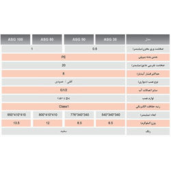 آبگرمکن برقی استیل آریاتیس ASG 50