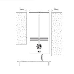 آبگرمکن دیواری بوتان مدل B3315if