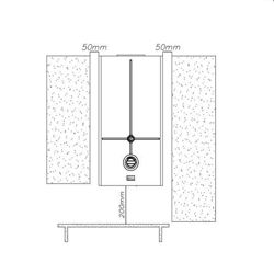 آبگرمکن دیواری بوتان مدل b3115