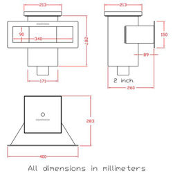 اسکیمر استیل دسترسی از بالا مدل UA340