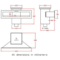 اسکیمر استیل دسترسی از بالا مدل UA510G
