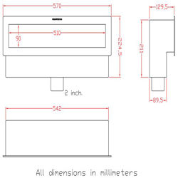 اسکیمر استیل دسترسی از روبرو مدل FA510G
