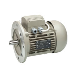 الکتروموتور الکتروژن تکفاز فلنچ دار 0.75 کیلووات 1500 دور دو خازن