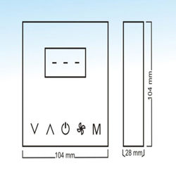 ترموستات اتاقی دیجیتال سانای مدل Sana plus-R