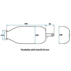 تیوپ منبع تحت فشار 80 -60 لیتری  سفا