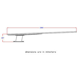 دایو فنری استیل آکوامارین مدل Flight 240