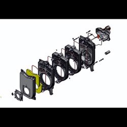 دیگ چدنی شوفاژکار 6 پره سوپر 300 پلاس - موتورخانه هوشمند