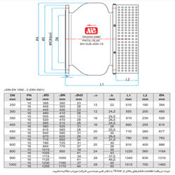 شیر یکطرفه سایز ۹00 سوپاپی مکش 16 بار میراب