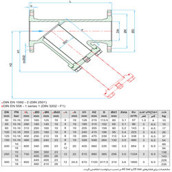 صافی سایز 150 تیپ Y چدنی 10 بار میراب