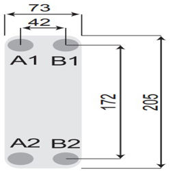 مبدل حرارتی صفحه ای کائوری مدل TEP80 - F