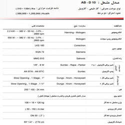 مشعل دوگانه سوز آترا مدل AB-D10