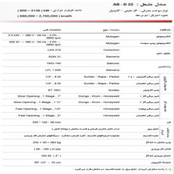 مشعل دوگانه سوز آترا مدل AB-D25