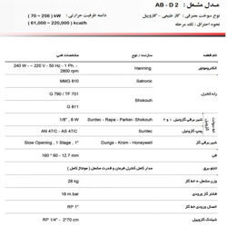 مشعل دوگانه سوز آترا مدل AB-D2