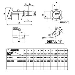 مشعل گازسوز هوفمات مدل SG5NZ