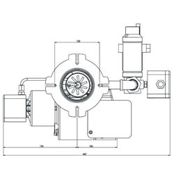 مشعل گازی شوفاژکار مدل CKI-G85