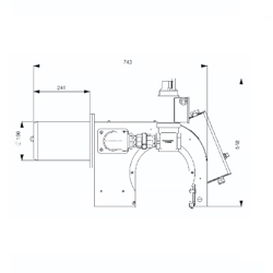 مشعل گازی شوفاژکار مدل CKI-G600