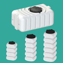 منبع آب پلی اتیلن مکعبی افقی 1500 ليتری هرمز برکه