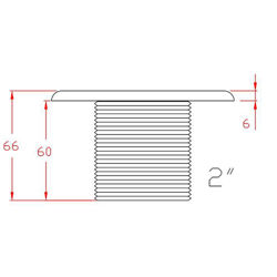 نازل دهش آب استخر از کف آکوامارین مدل FS58