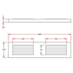 نردبان شیبدار استخر آکوامارین مدل KOMFY-4