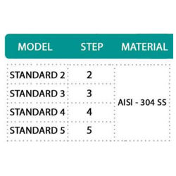 نردبان و پله استخری هایپر پول مدل standard3 