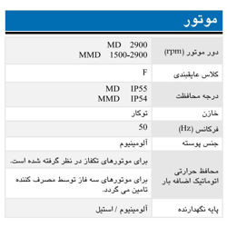 پمپ آب ابارا سانتریفیوژ چدنی مدل MD 40-250/11