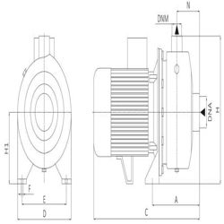 پمپ آب سانتریفیوژ سیستما مدل TWXt  500-A-2.2