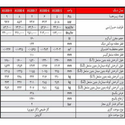 پکیج زمینی شوفاژکار آذرخش 8 پره فقط گرمایشی