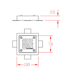 کفشور استخر آکوامارین مدل آمور 100